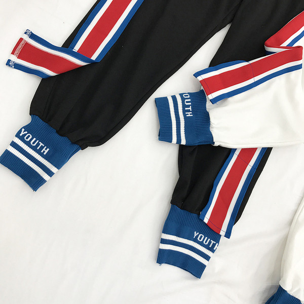 Спортен дамски панталон с ластици