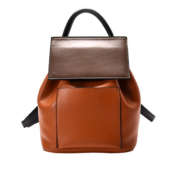 Γυναικείο σακίδιο σε τέσσερα χρώματα σε ένα απλό μοντέλο