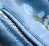 Актуално кожено яке за дамите в много цветове с флорална бродерия