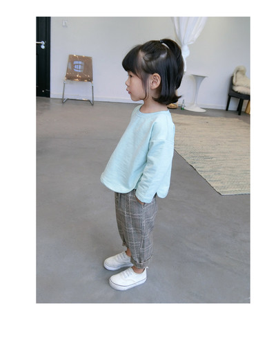 Семпла детска блуза за момичета, подходяща за ежедневие в четири цвята