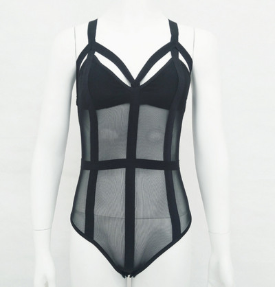 Уникално дамско боди с интересни презрамки , три цвята