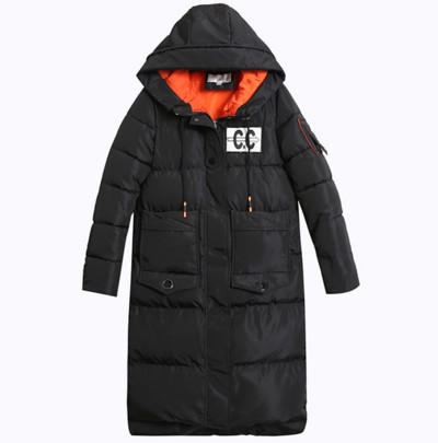 Стилно дамско дълго зимно яке в три различни цвята