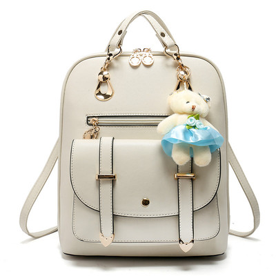 Πολύ μοντέρνο γυναικείο δερμάτινο σακίδιο κυλινδρικό με ενδιαφέρουσες συνδέσεις - πολλά μοντέλα