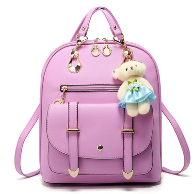 Πολύ μοντέρνο γυναικείο δερμάτινο σακίδιο κυλινδρικό με ενδιαφέρουσες συνδέσεις - πολλά μοντέλα