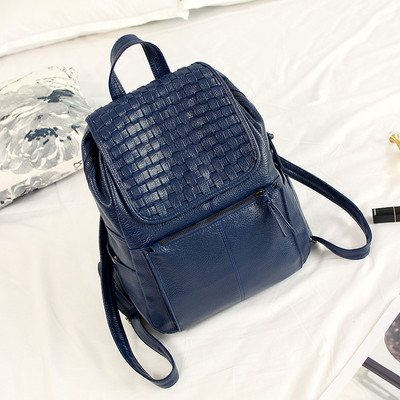 Уникална дамска кожена раница - 4 цвята