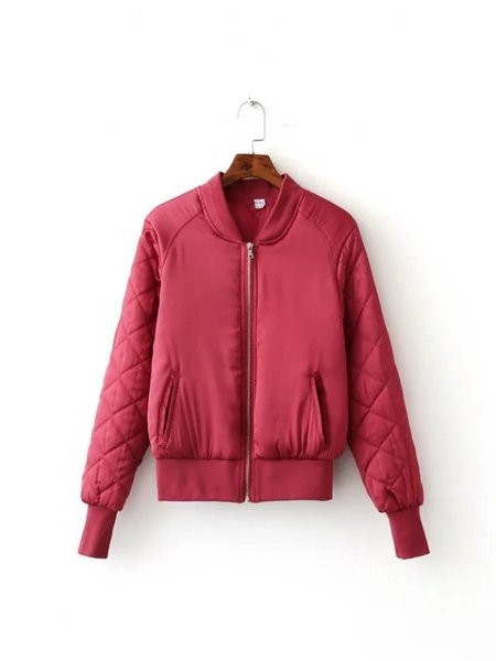 Много стилно дамско яке тип бомбър в много цветове