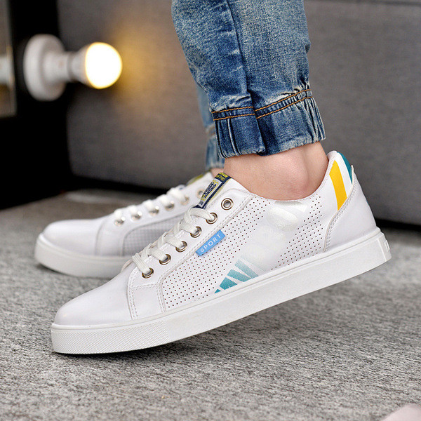 Мъжки кецове в три цвята - дишащи 