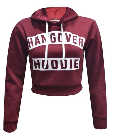 Спортен къс дамски суичър с надпис и качулка