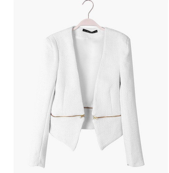 Κομψό γυναικείο σακάκι με φερμουάρ