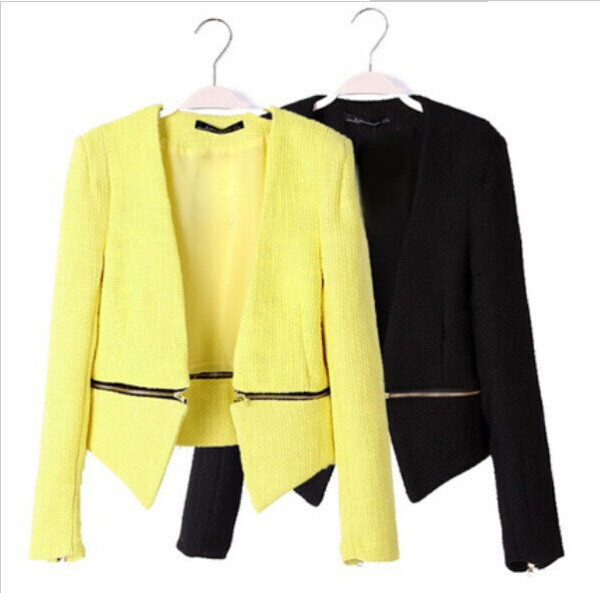 Κομψό γυναικείο σακάκι με φερμουάρ