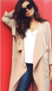 Αθλητικό κομψό γυναικείο παλτό με ευρύ στυλ, κατάλληλο για τη καθημερινή ζωή