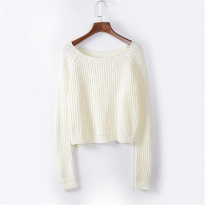 Γυναικείο φούτερ με σχήματος Ο λαιμόκοψη σε τρία χρώματα