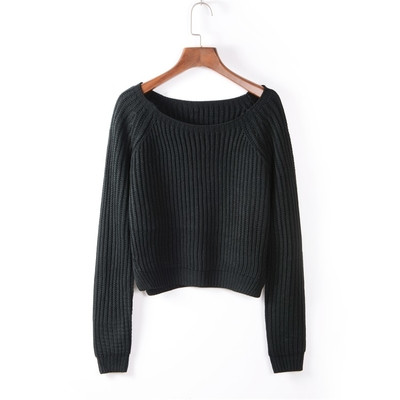 Γυναικείο φούτερ με σχήματος Ο λαιμόκοψη σε τρία χρώματα