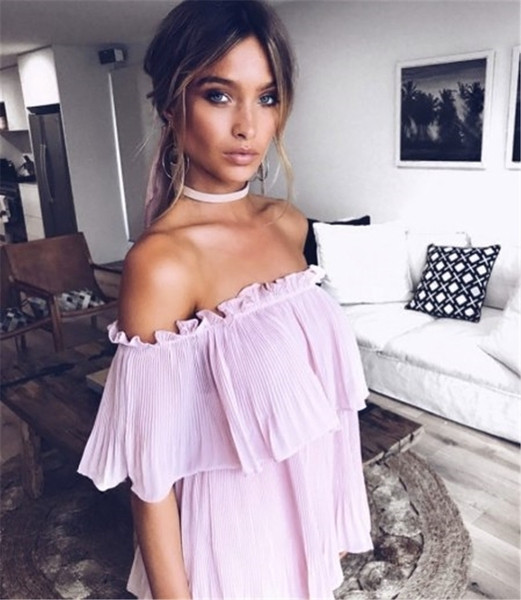 Γυναικεία μπλούζα  με πτώση ώμου σε δύο διαφορετικά χρώματα