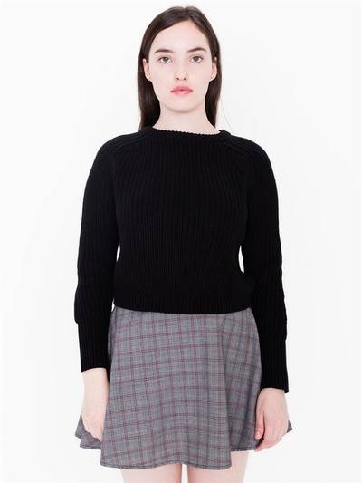 Κομψό και σύντομο γυναικείο πουλόβερ σε πολλά χρώματα