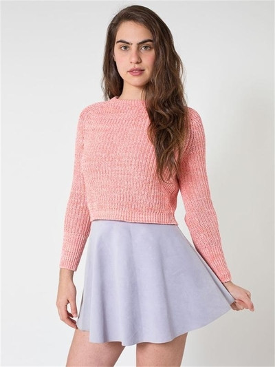 Κομψό και σύντομο γυναικείο πουλόβερ σε πολλά χρώματα