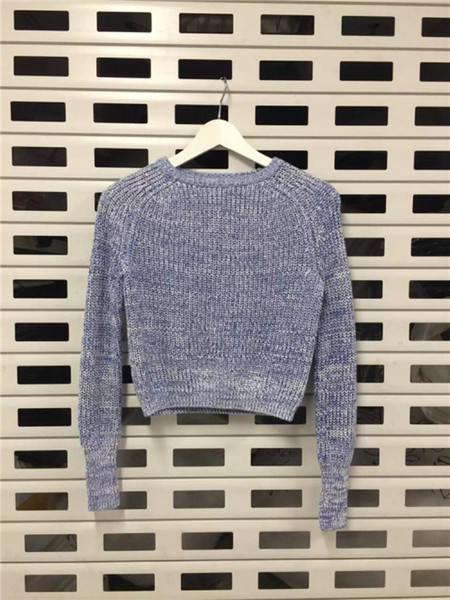 Κομψό και σύντομο γυναικείο πουλόβερ  σε πολλά χρώματα