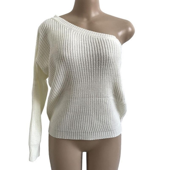 Γυναικείο πουλόβερ  με ένα μανίκι