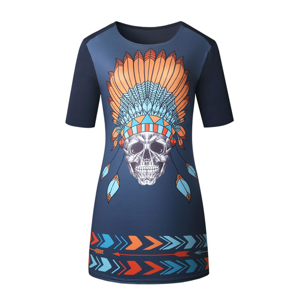 Αθλητικό-κομψό γυναικείο φόρεμα με 3/4 μανίκια