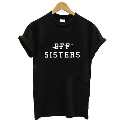 Γυναικείο T-shirt απλό σε λευκό, γκρι και μαύρο με  επιγραφή