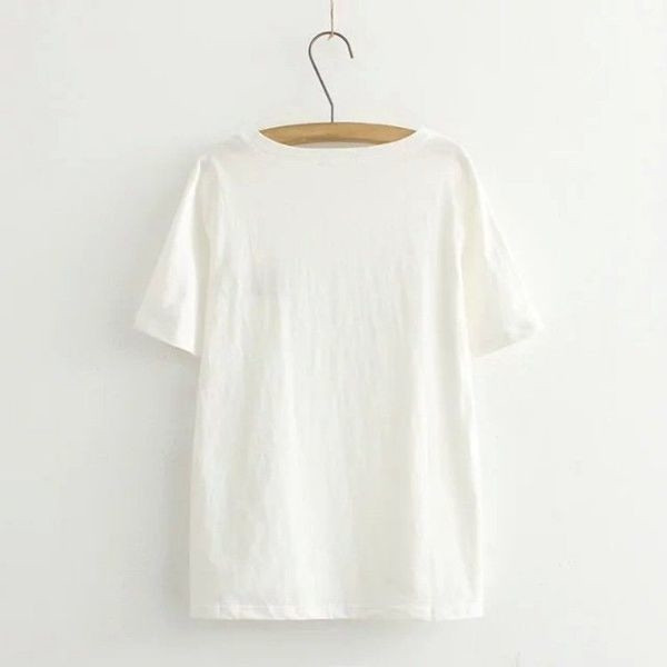  Γυναικείο μπλουζάκι σε λευκό με εικόνα ανανά