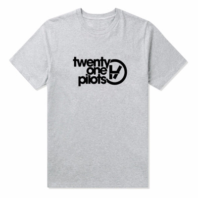 Γυναικείο μπλουζάκι σε γκρι, μαύρο και άσπρο με επιγραφή