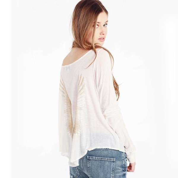 Κυρίες freestyle πουλόβερ και back-tone διακόσμηση σε μαύρο και μπεζ χρώμα