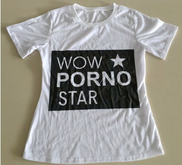 Γυναικείο μπλουζάκι σε λευκό και μαύρο με επιγραφές