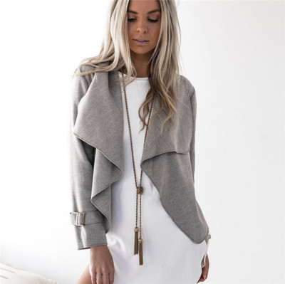 Стилно и модерно дамско яке в семпъл модел и в няколко цвята
