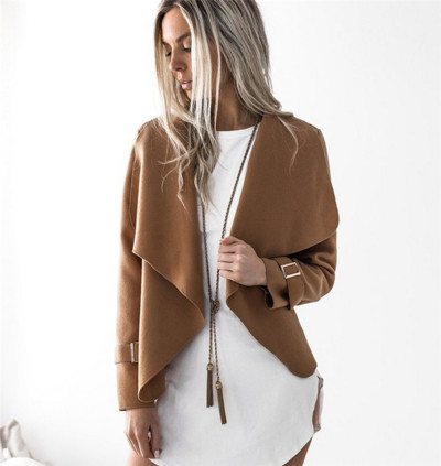 Стилно и модерно дамско яке в семпъл модел и в няколко цвята