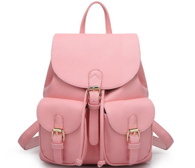 Casual τσάντα τύπου δαντέλας με πολλές ενδιαφέρουσες πόρπες στις τσέπες