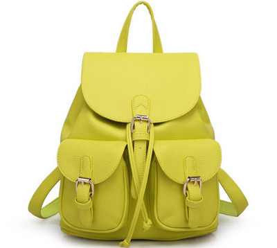 Casual τσάντα τύπου δαντέλας με πολλές ενδιαφέρουσες πόρπες στις τσέπες