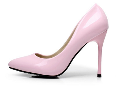 Елегантни обувки с висок ток в семпъл дизайн и в много цветове