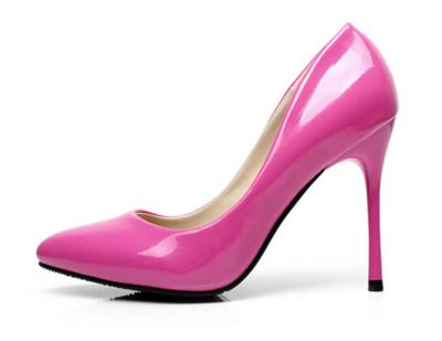 Елегантни обувки с висок ток в семпъл дизайн и в много цветове