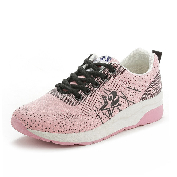 Αθλητικά γυναικεία πάνινα παπούτσια ς σε τρία χρώματα