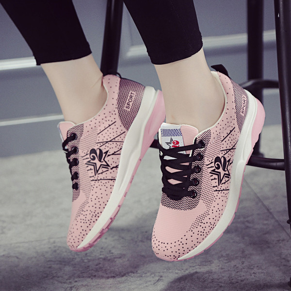 Αθλητικά γυναικεία πάνινα παπούτσια ς σε τρία χρώματα