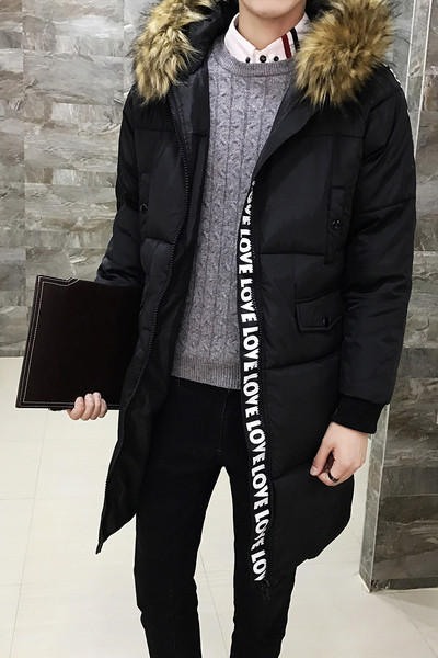 Χειμωνιάτικο πολύ κομψό ανδρικό μπουφάν με μοναδικό κολάρο  - 3 χρώματα