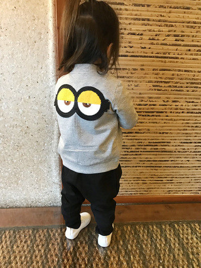 Αθλητικό παιδικό μπουφάν για κορίτσια με διακόσμηση σε τρία χρώματα