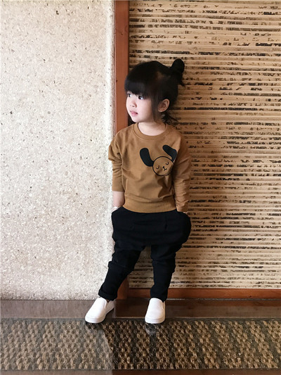 Παιδική μπλούζα για κορίτσια σε τρία χρώματα με εικόνα κατάλληλη για τη καθημερινή ζωή