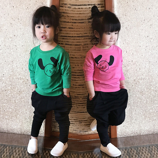 Παιδική μπλούζα για κορίτσια σε τρία χρώματα με εικόνα κατάλληλη για τη  καθημερινή ζωή