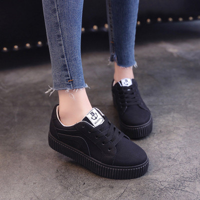 Καθημερινά πολύ άνετα πάνινα γυναικεία παπούτσια  με πολύ άνετη σόλα