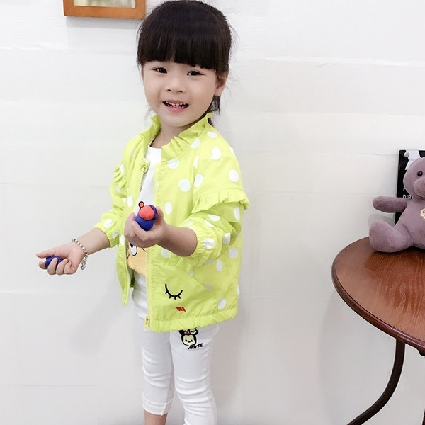 Παιδικό μπουφάν για κορίτσια σε τρία χρώματα