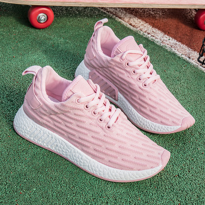 Αθλητικά και πολύ άνετα γυναικεία πάνινα παπούτσια σε τρία χρώματα