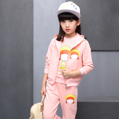 Παιδική αθλητική φόρμα για κορίτσια με εφαρμογές