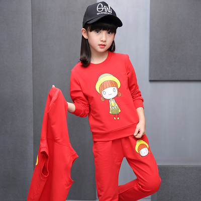 Παιδική αθλητική φόρμα για κορίτσια με εφαρμογές