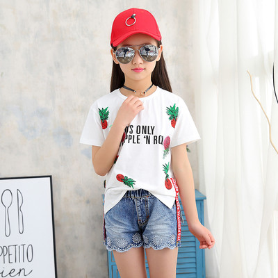 Сладка детска тениска с надпис и изображение