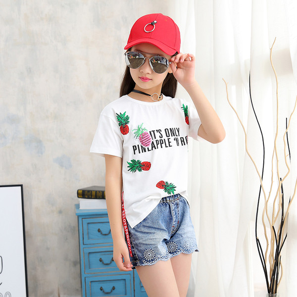 Сладка детска тениска с надпис и изображение