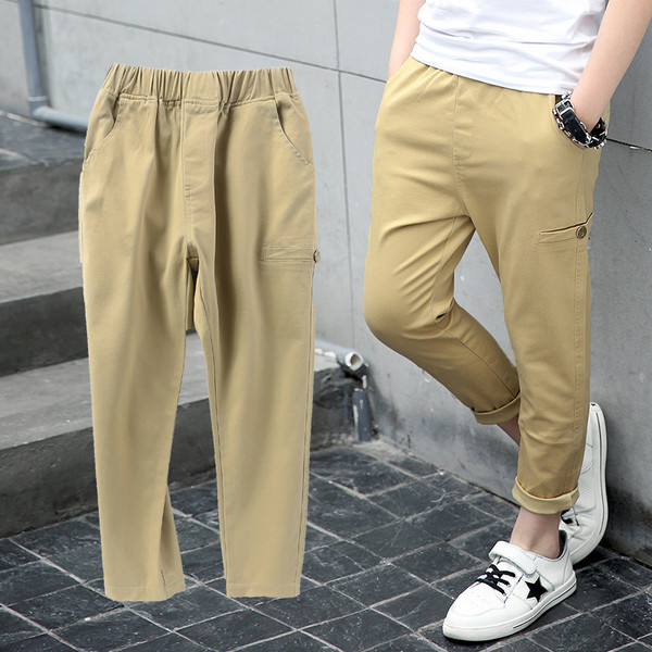 Αθλητικά κομψά παιδικά παντελόνια για αγόρια σε τρία χρώματα