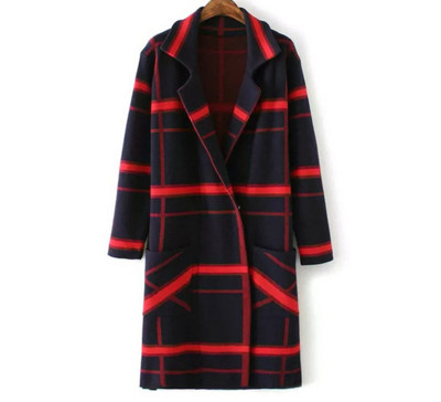 Γυναικεία μακρύ ζακέτα - 4 σχέδια