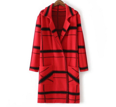 Γυναικεία μακρύ ζακέτα - 4 σχέδια